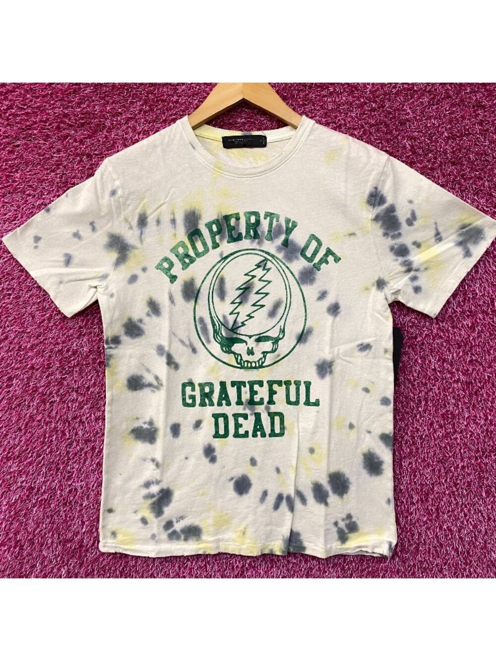 Property of Grateful Dead Vintage Style Tie Dye T-Shirt Small